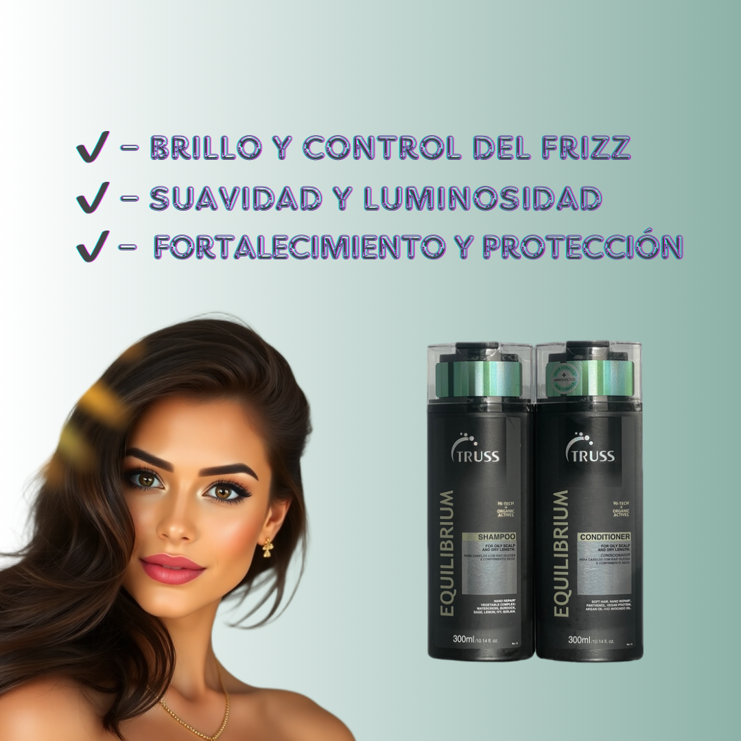 Champo para proteger el cabello