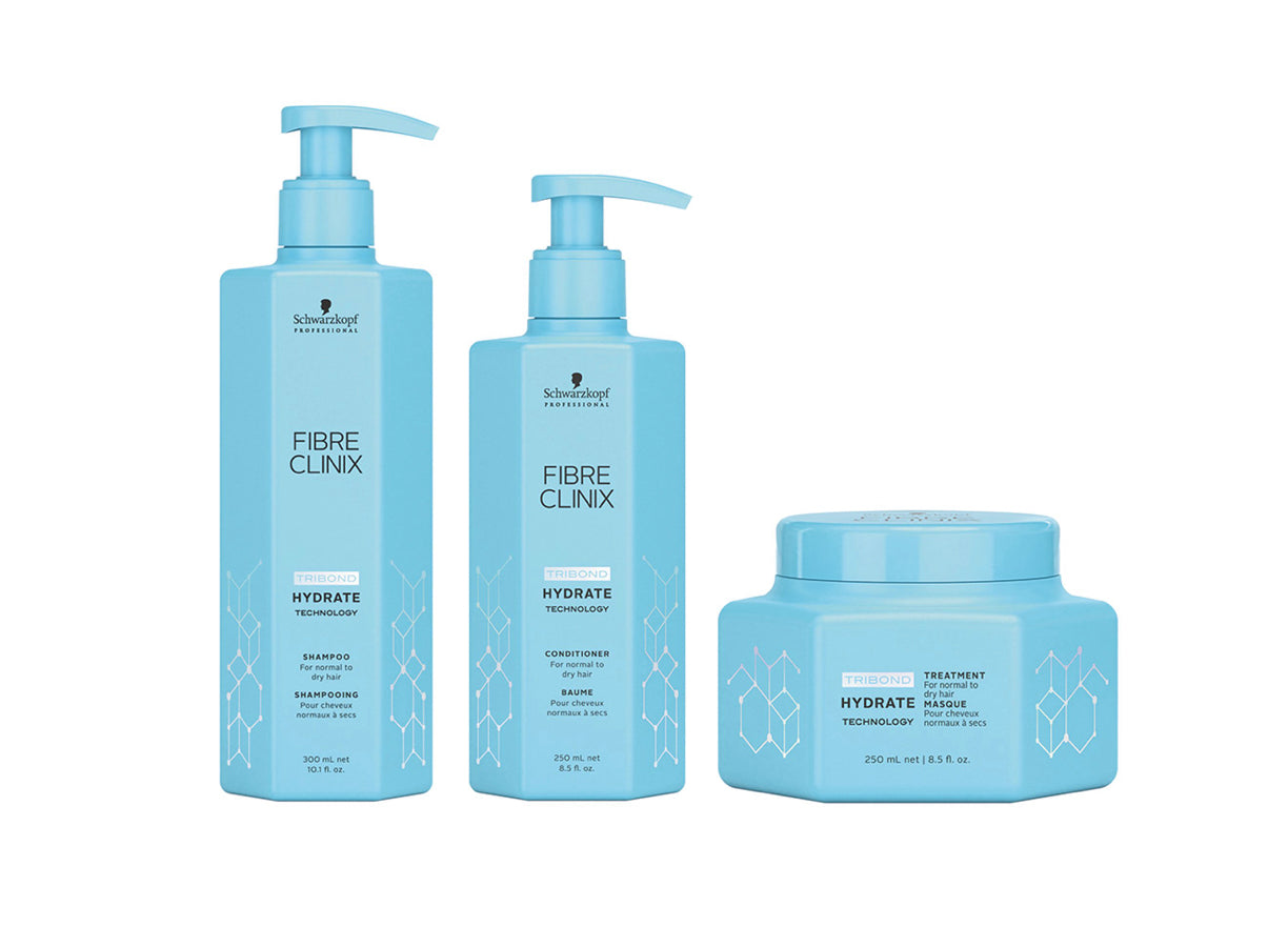 SCHWARZKOPF FIBER CLINIX HYDRATE SHAMPOO 10.1 oz