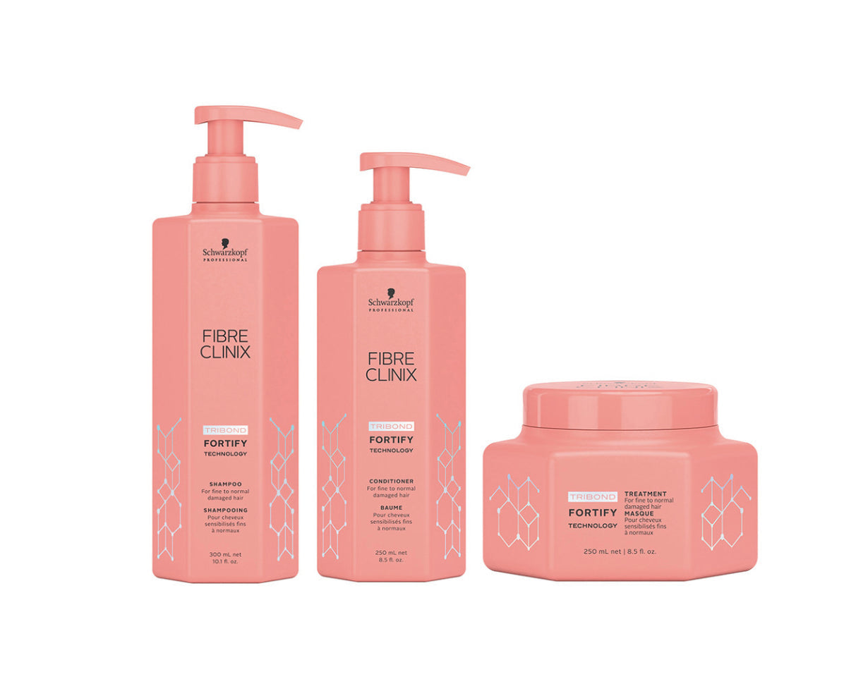 SCHWARZKOPF FIBRE CLINIX FORTIFY SHAMPOO 10.1oz