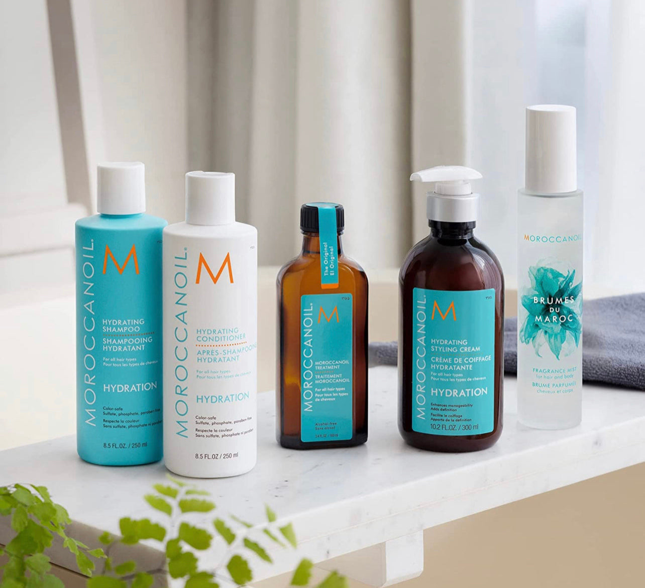MOROCCANOIL HYDRATING SHAMPOO & CONDITIONER 8.5 OZ