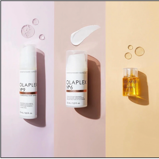La Magia de un Cabello Impecable con OLAPLEX Anti-frizz Trio