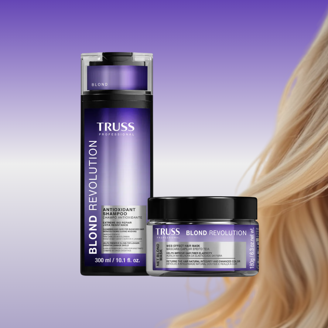 TRUSS Blond Revolution: ¿Para qué sirve y cómo usarlo en cabello rubio?
