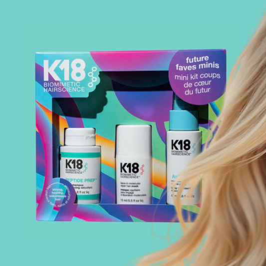 K18 Future Fave Minis Kit – Tratamiento Capilar Profesional en Tamaño Mini