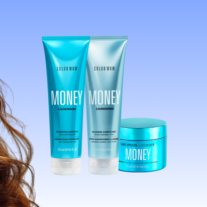 Cabello seco, deshidratado, opaco, teñido, decolorado, con balayage, tratado químicamente, con frizz o dañado por herramientas de calor.
