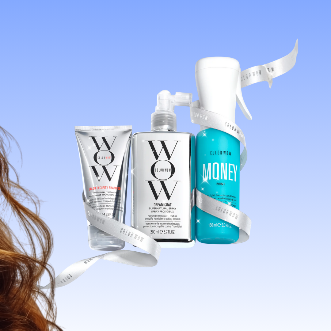 Color Wow SLAY Anti-Frizz Kit para controlar frizz humedad y lograr cabello suave y brillante