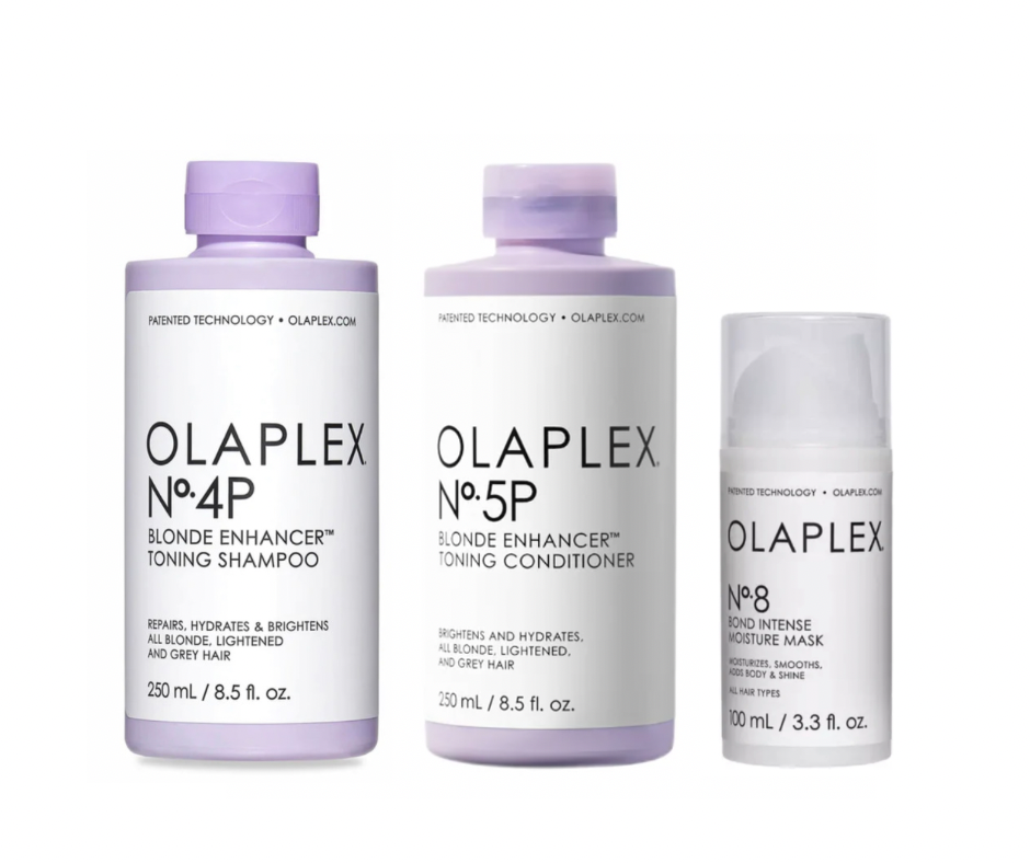 OLAPLEX DRY BLONDE ROUTINE