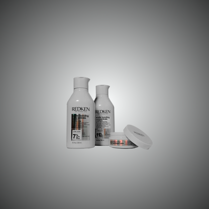 Redken Acidic Bonding Concentrate shampoo conditioner y Hair Bandage Balm para reparar puntas secas