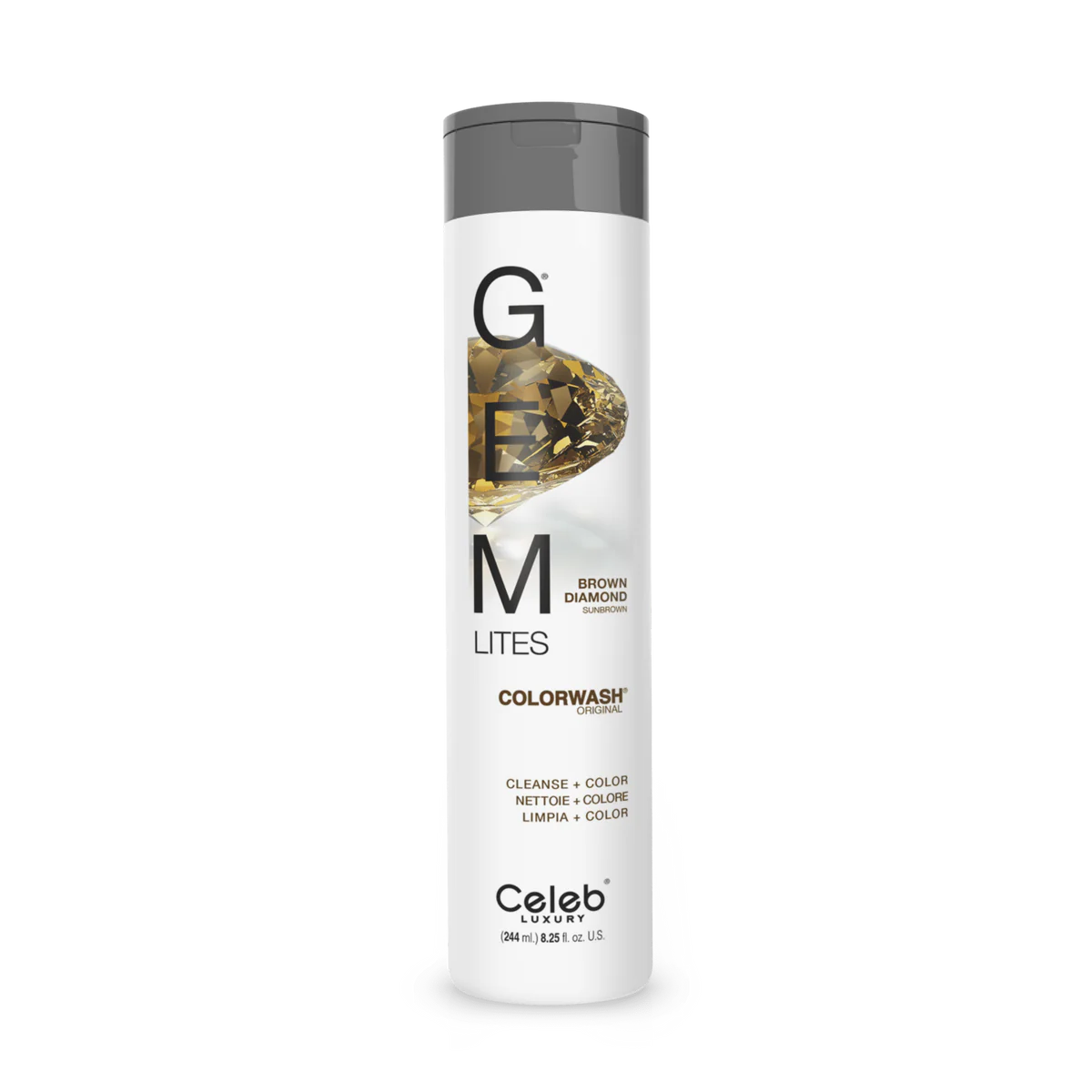 Celeb Luxury GEM Brown Diamond Shampoo