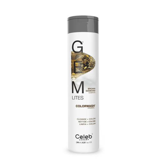 Celeb Luxury GEM Brown Diamond Shampoo