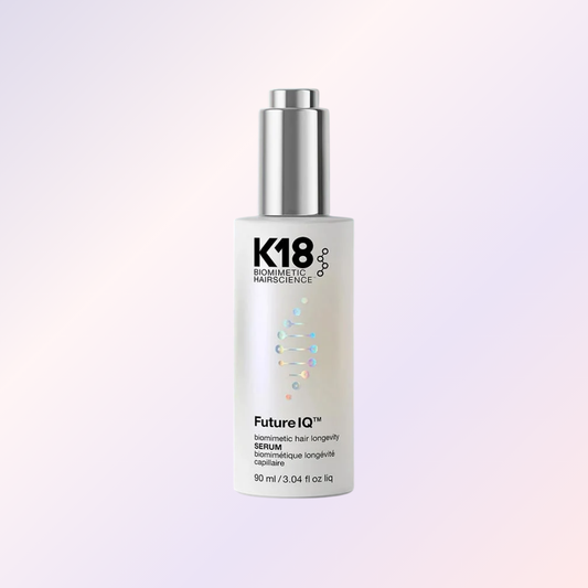 K18 Biomimetic Hairscience FutureIQ™ Biomimetic Hair Longevity Serum, sérum nocturno para el cuero cabelludo que ayuda a reducir la caída del cabello, disminuir la apariencia de las canas, mejorar la barrera del cuero cabelludo y mantener un cabello de apariencia más densa y saludable. Evita las cañas en el cabello, crecimiento de nuevo cabello.