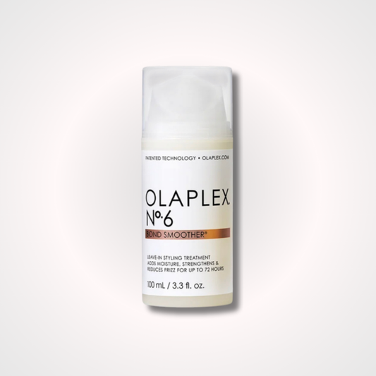 OLAPLEX Nº6 Bond Smoother, crema leave-in reparadora que hidrata, suaviza, controla el frizz y mejora la manejabilidad del cabello.