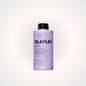 Productos Olaplex para el cuidado, reparación y fortalecimiento del cabello dañado, quebradizo y tratado químicamente, diseñados para mejorar la salud, suavidad, brillo y resistencia de la fibra capilar, acondicionador matizante para cabello rubio. Acondicionador violeta.
