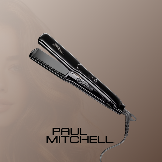 Quieres un cabello liso, brillante y sedoso sin tener que pasar la plancha una y otra vez?
La herramienta adecuada puede hacer toda la diferencia.

La Paul Mitchell Smooth+ es una plancha profesional de cerámica diseñada para ofrecer un deslizamiento suave, una distribución uniforme del calor y un acabado impecable. Sus placas de cerámica ayudan a reducir el frizz, aumentar el brillo y proteger la fibra capilar durante el estilizado, permitiéndote crear alisados perfectos, ondas suaves o rizos