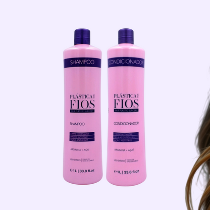 Champu y Acondicionador Oara el cabello con Frizz