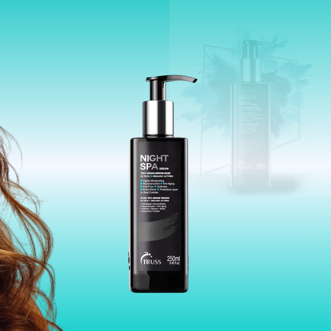 Tratamiento nocturno ayuda a restaurar la hidratación, mejorar la elasticidad y sellar la cutícula capilar, reduciendo la resequedad y el frizz. También aporta brillo, suavidad y una textura más sedosa al despertar.
Cabello más suave al despertar
Menos frizz y resequedad
Más brillo y sedosidad
Mejor textura y manejabilidad
Cabello con apariencia más saludable
Tratamiento intensivo sin esfuerzo
Perfecto para ti si tienes:

Cabello seco, opaco, con frizz, decolorado, teñido o maltratado por herramientas de ca