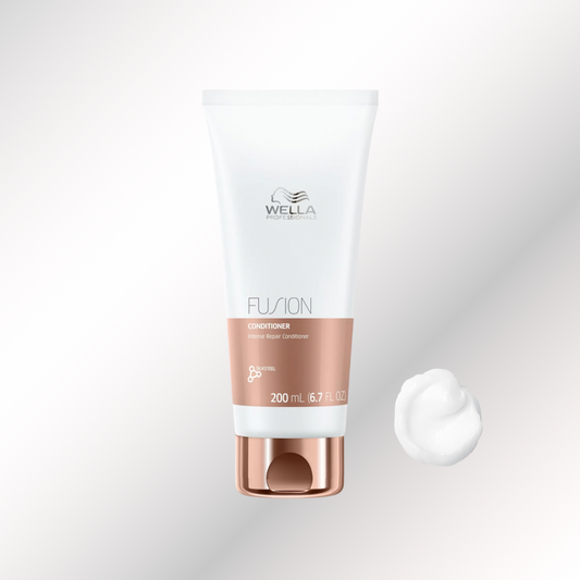 Wella Professionals FusionPlex Intense Repair Conditioner, acondicionador reparador intensivo para cabello dañado, quebradizo y tratado químicamente que ayuda a fortalecer, suavizar, desenredar y mejorar la resistencia de la fibra capilar.