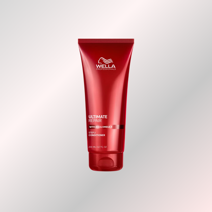 Wella Professionals Ultimate Repair Conditioner, acondicionador reparador para cabello dañado, seco y tratado químicamente que ayuda a suavizar, desenredar y mejorar la manejabilidad, brillo y apariencia saludable del cabello.