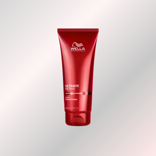 Wella Professionals Ultimate Repair Conditioner, acondicionador reparador para cabello dañado, seco y tratado químicamente que ayuda a suavizar, desenredar y mejorar la manejabilidad, brillo y apariencia saludable del cabello.