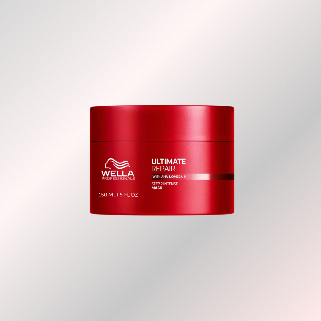 Wella Professionals Ultimate Repair Mask, mascarilla reparadora intensiva para cabello dañado, seco y tratado químicamente que ayuda a suavizar, acondicionar, fortalecer y mejorar la apariencia de la fibra capilar.