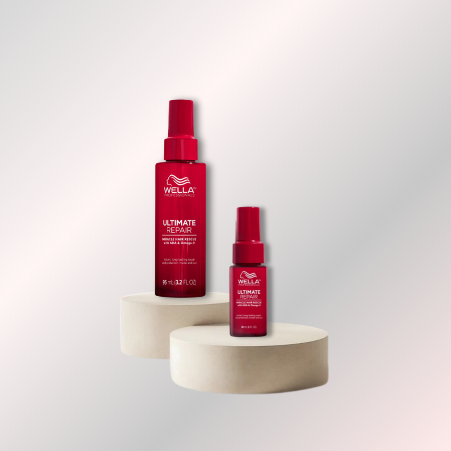 Wella Professionals Ultimate Repair Miracle Hair Rescue, tratamiento reparador intensivo para cabello dañado que ayuda a fortalecer la fibra capilar, reducir el quiebre y mejorar la suavidad, brillo y apariencia saludable del cabello.