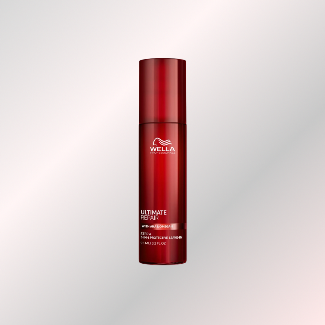 Wella Professionals Ultimate Repair Protective Leave-In, tratamiento sin enjuague reparador y protector para cabello dañado que ayuda a fortalecer, suavizar, controlar el frizz y proteger la fibra capilar durante el estilizado.