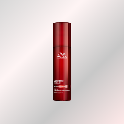 Wella Professionals Ultimate Repair Protective Leave-In, tratamiento sin enjuague reparador y protector para cabello dañado que ayuda a fortalecer, suavizar, controlar el frizz y proteger la fibra capilar durante el estilizado.