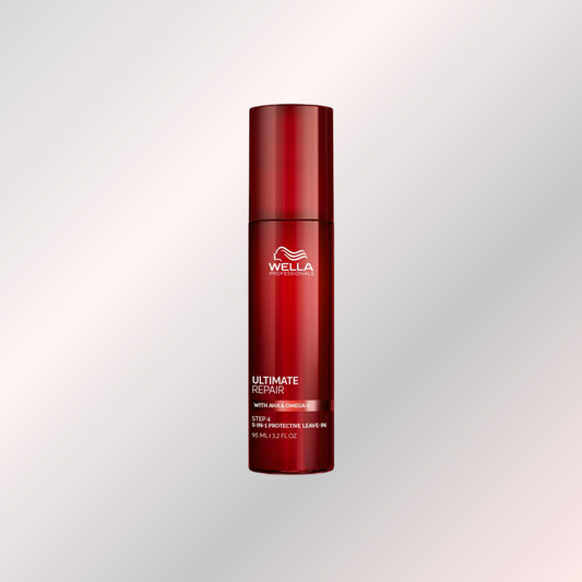 Wella Professionals Ultimate Repair Protective Leave-In, tratamiento sin enjuague reparador y protector para cabello dañado que ayuda a fortalecer, suavizar, controlar el frizz y proteger la fibra capilar durante el estilizado.
