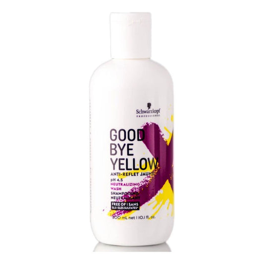 SCHWARZKOPF GOOD BYE YELLOW Shampoo violeta con Ph balanceado