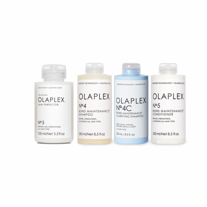 OLAPLEX CLEANSING KIT | No.3 + No.4 + No.4C + No.5
