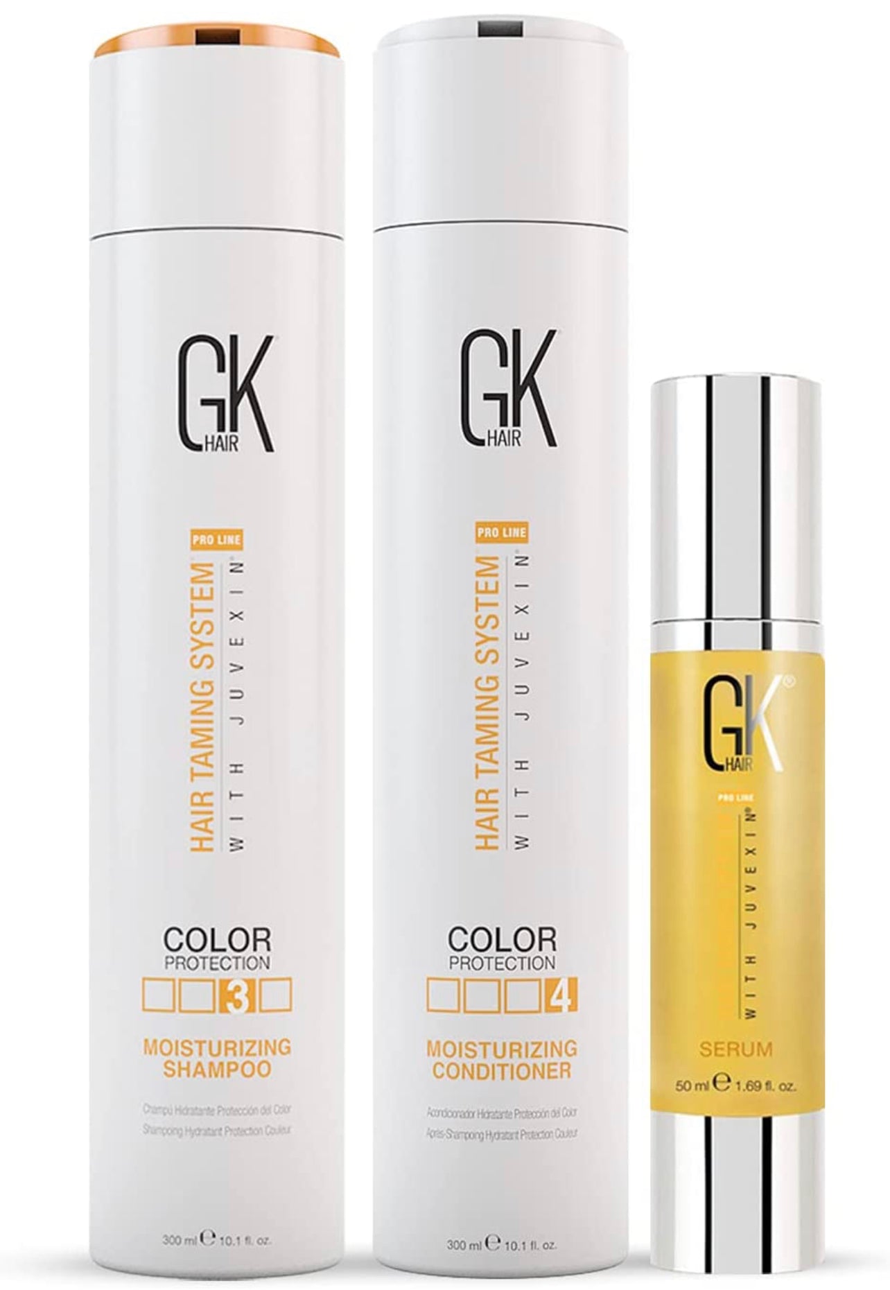 Global Keratin GK Hair Moisturizing Trio Shampoo & Condicioner Sets